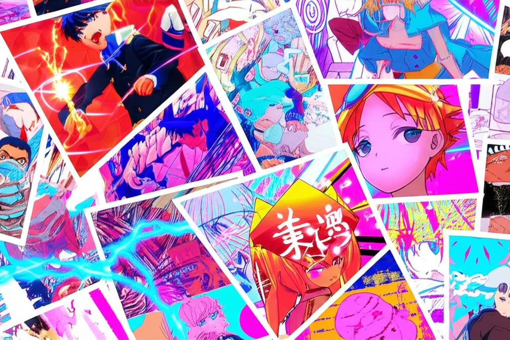 Anime collage